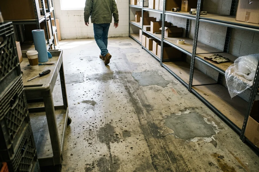 Before: Commercial Floors transformation