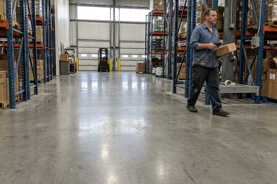 After: Polished Concrete transformation